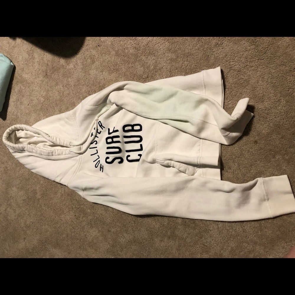 White Hollister Sweatshirt
